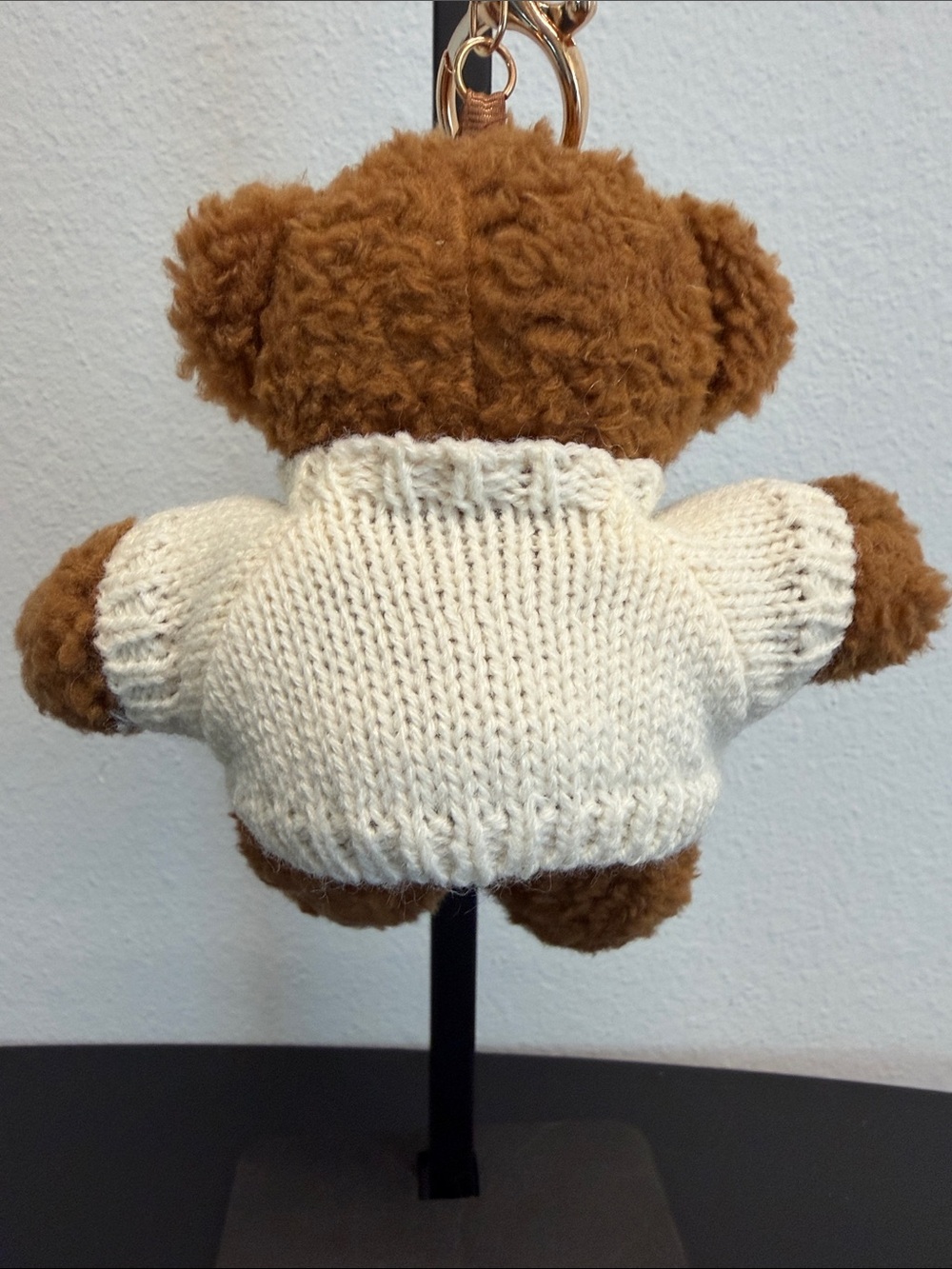 Natasha | Whimsical Teddy Bear Sweater w/ American Flag Bag Charm🇺🇸 🧸 - Picture 6 of 7